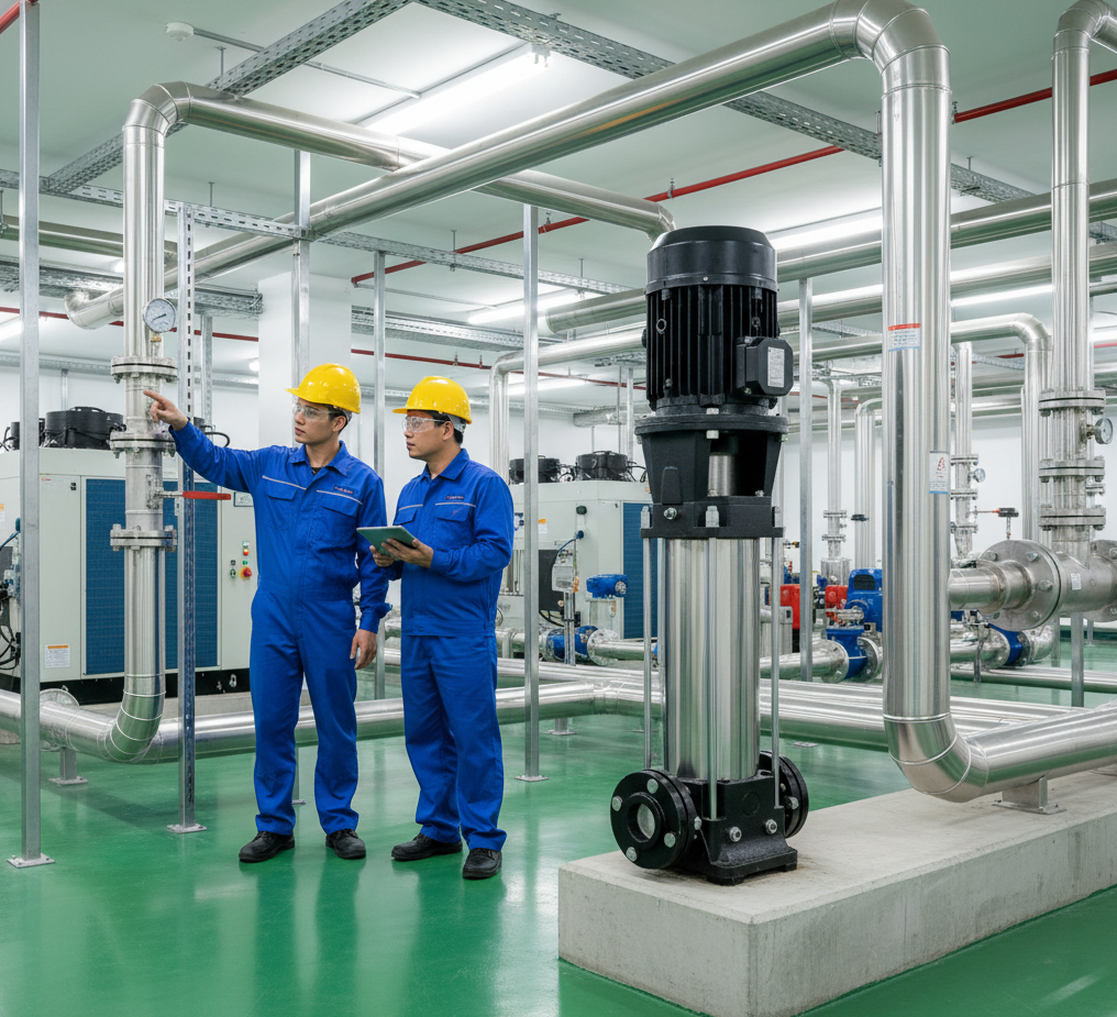 Bơm trục đứng MK 65/10 SAER báo giá mới nhất 2026 – Pump Pro