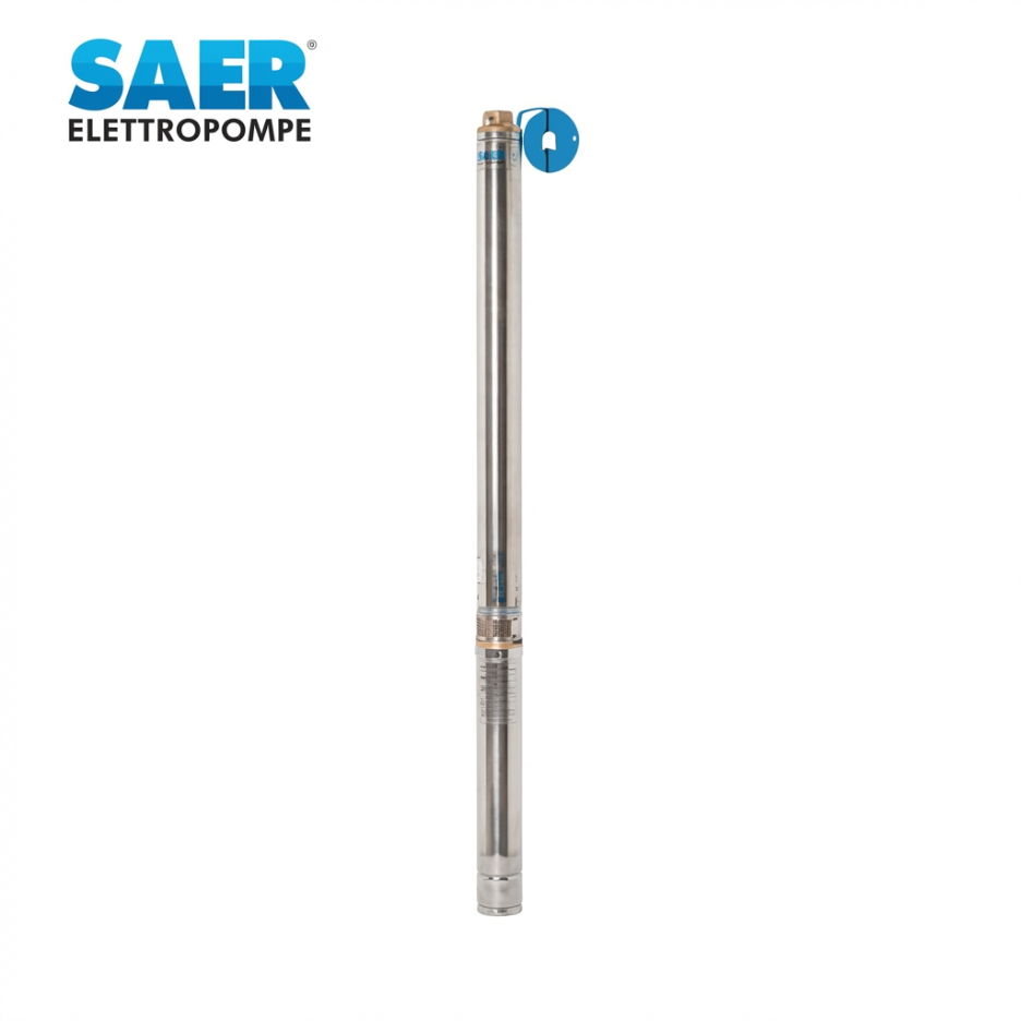 Máy bơm chìm giếng khoan SAER XP151-B/6 – Hiệu suất mạnh mẽ, bền bỉ vượt trội – Pump Pro