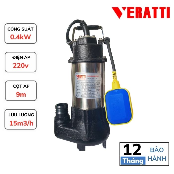 Giá Bơm Veratti 2026 — Bảng Giá Đầy Đủ Cập Nhật Tháng 6/2026 – Pump Pro