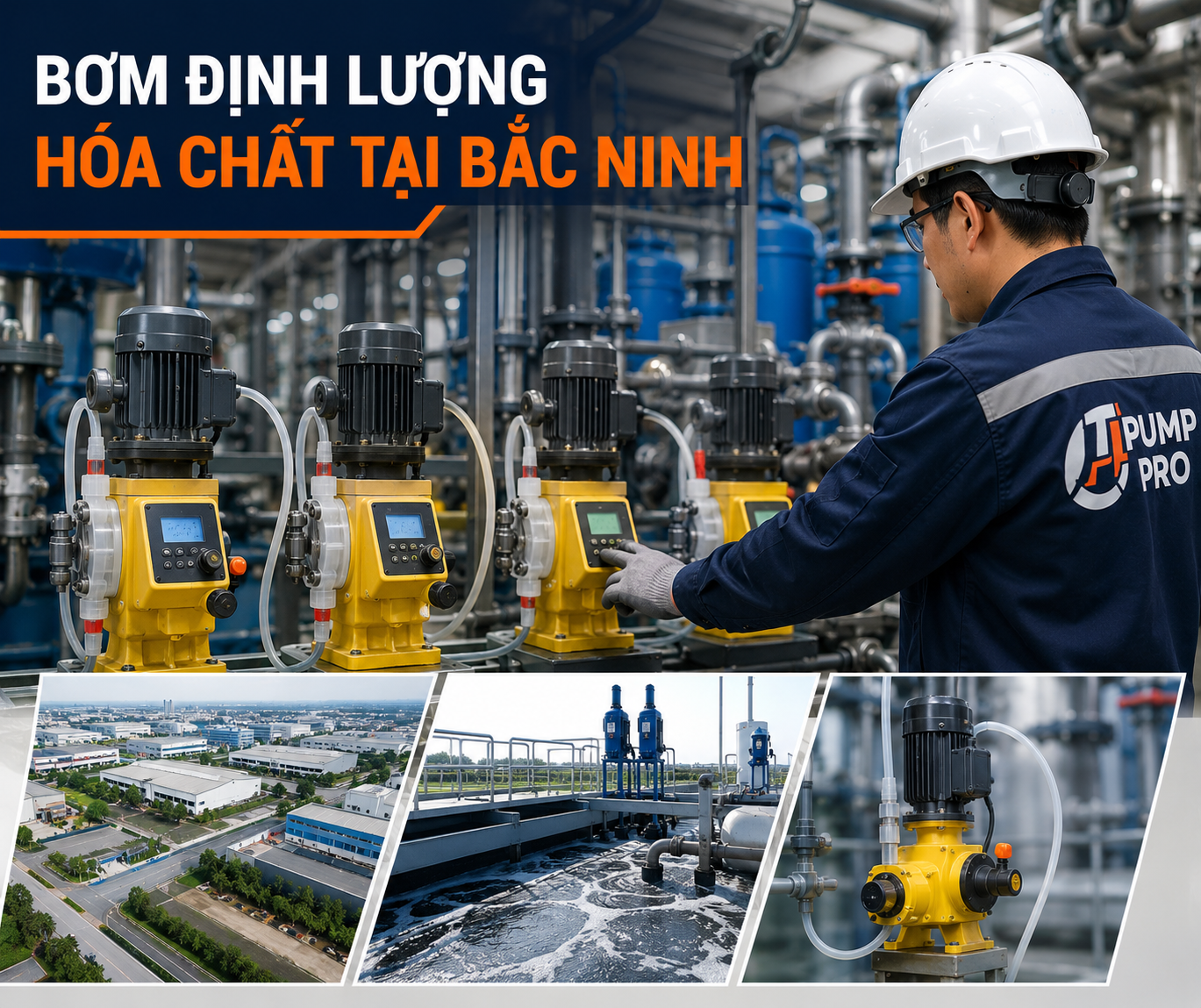Máy Bơm hóa chất tại Bắc Ninh từ Pump Pro