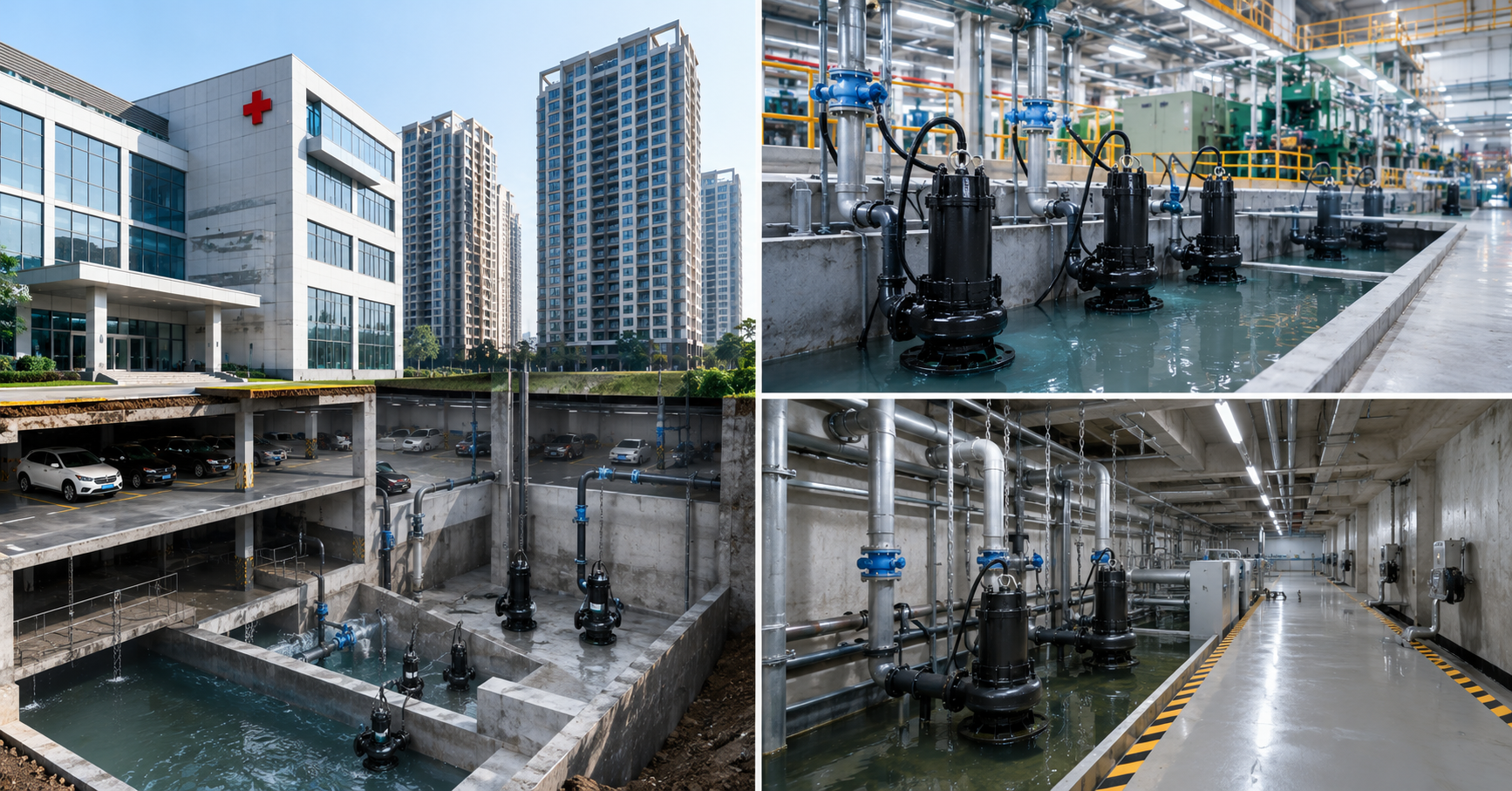 Ứng dụng bơm chìm nước thải | Pump Pro