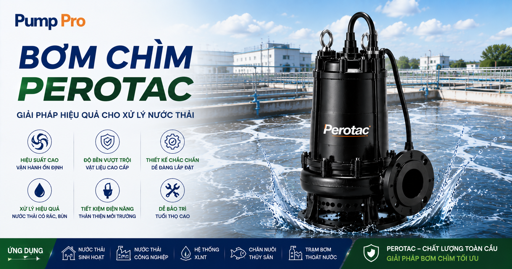 Bơm Chìm Perotac từ Pump Pro
