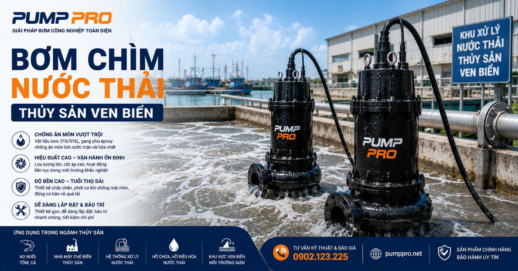 Nước thải ven biển | Pump Pro