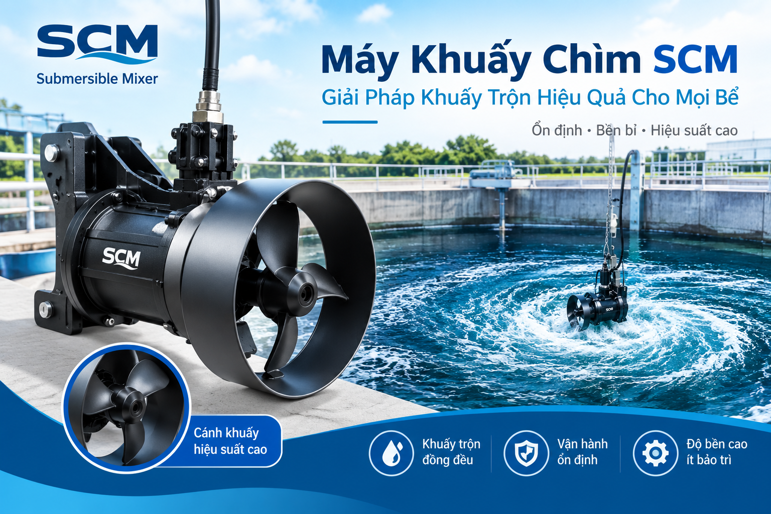 Máy Khuấy Chìm SCM