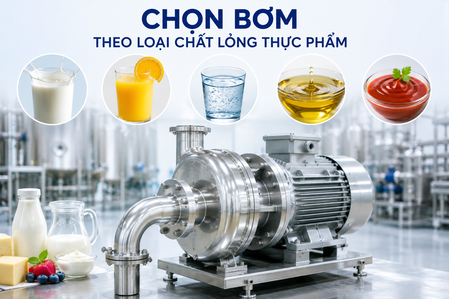 Chọn Bơm theo chất lỏng | Pump Pro