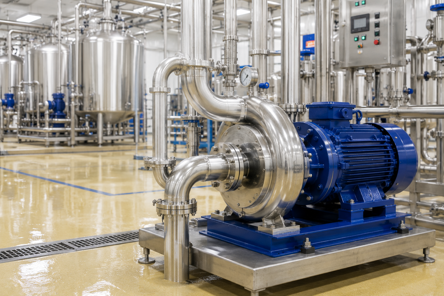 Bơm ly tâm cho thực phẩm Pump Pro
