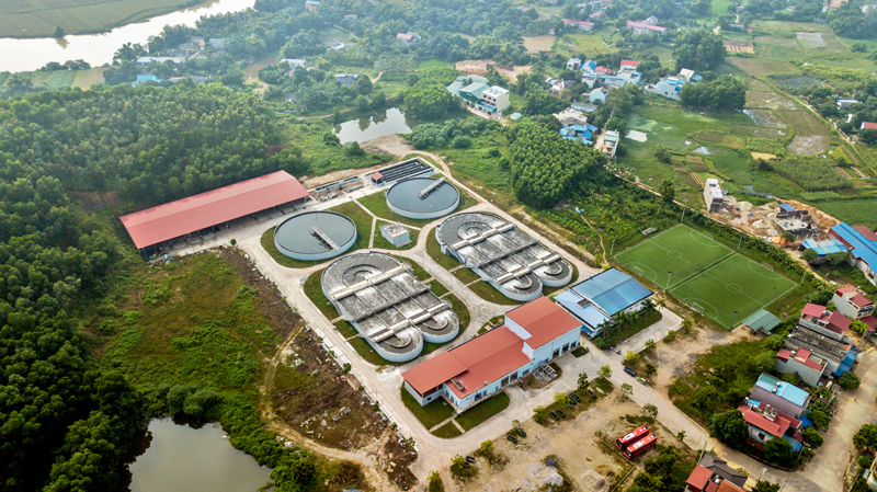 Trạm XLNT tại Thái Nguyên