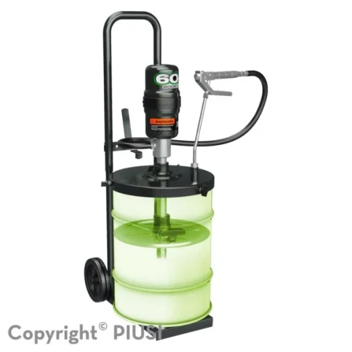 Bộ bơm mỡ khí nén PIUSI Grease Drum Kit 60 | Pump Pro