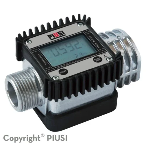 Đồng hồ hiển thị điện tử PIUSI K24-A aluminium meter M/F 1” BSP | Pump Pro