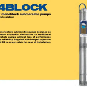 Bơm hỏa tiễn 4inch PEDROLLO Model 4BLOCK 6/9 | Pump Pro