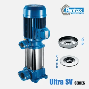 Bơm ly tâm trục đứng đa tầng cánh Pentax Model U7SV-400/8T (Cánh Inox) | Pump Pro
