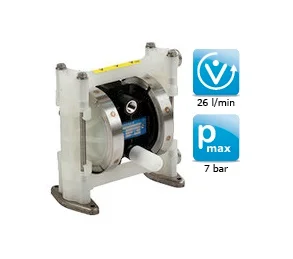 Bơm màng Verder VA10 non metallic chính hãng giá rẻ | Pump Pro