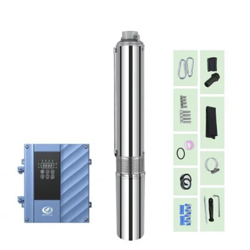Máy bơm nước năng lượng mặt trời không chổi than AC/DC 4 inch | Pump Pro