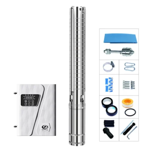 Máy bơm năng lượng mặt trời không chổi than AC/DC 4 | Pump Pro