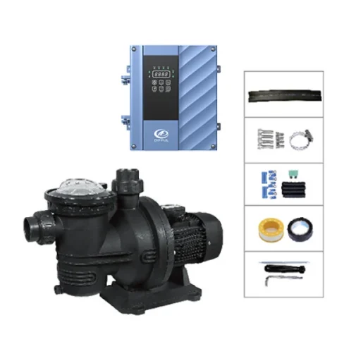 Máy bơm hồ bơi năng lượng mặt trời lai AC/DC 900W | Pump Pro