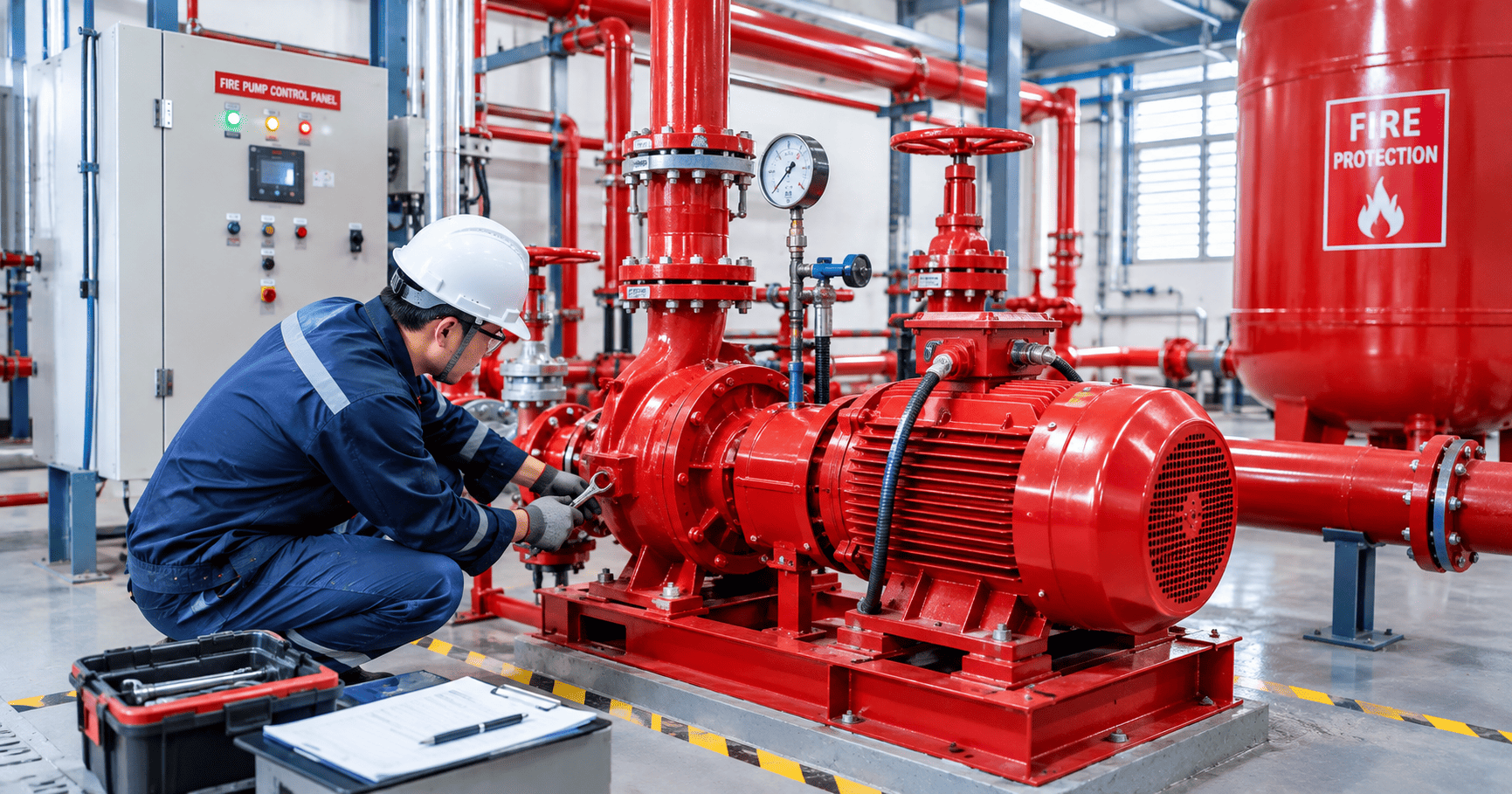 Bảo Trì Hệ Thống Bơm PCCC Cho Nhà Xưởng