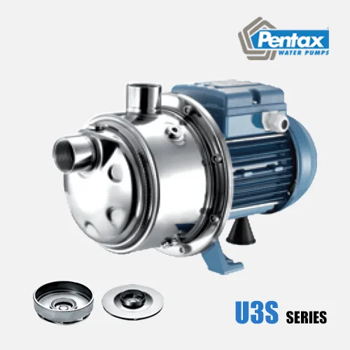 Bơm ly tâm nằm ngang đa tầng cánh Pentax Model U5S-120/4 (Cánh Inox) 2024 | Pump Pro