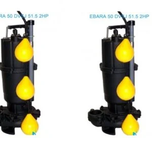 Máy bơm chìm nước thải Ebara 50 DVSJ 5.75 (0.75 kw) | Pump Pro