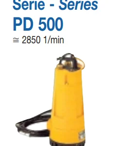 Bơm chìm SAER Model PD755 2024 | Pump Pro