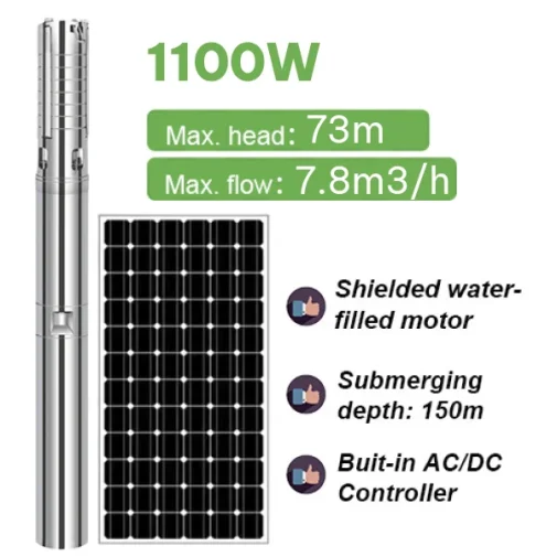 Máy bơm nước năng lượng mặt trời AC/DC | Pump Pro