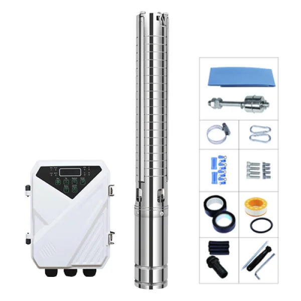 Máy bơm nước năng lượng mặt trời 3 inch 1500W 110V Máy bơm chìm năng lượng mặt trời DIFFUL | Pump Pro