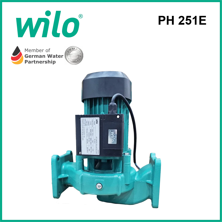 Máy bơm tuần hoàn nước nóng Wilo PH 251E (250 w) Máy bơm tuần hoàn nước nóng Wilo PH 251E (250 w) | Pump Pro