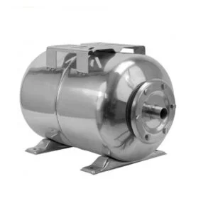 Bình tích áp Varem inox 50L nằm – 10Bar | Pump Pro