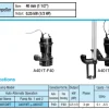 Bơm chìm thoát nước áp cao SHINMAYWA Model A501 0.75kW | Pump Pro