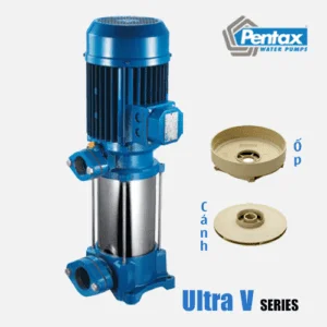Bơm ly tâm trục đứng đa tầng cánh Pentax Model U18V-750/8T (Cánh nhựa) | Pump Pro