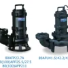Bơm chìm nước thải HCP Model 80AFP23.7A | Pump Pro