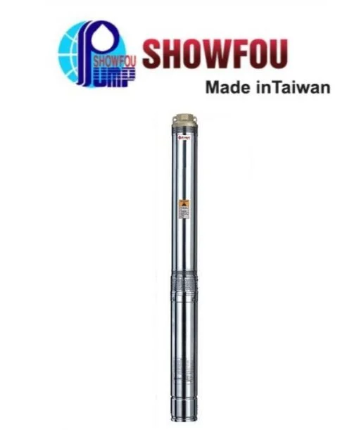 Bơm chìm giếng khoan ShowFou Model 2SSm0.7/38 – 0.37kW Bơm chìm giếng khoan ShowFou Model 2SSm0.7/38 – 0.37kW