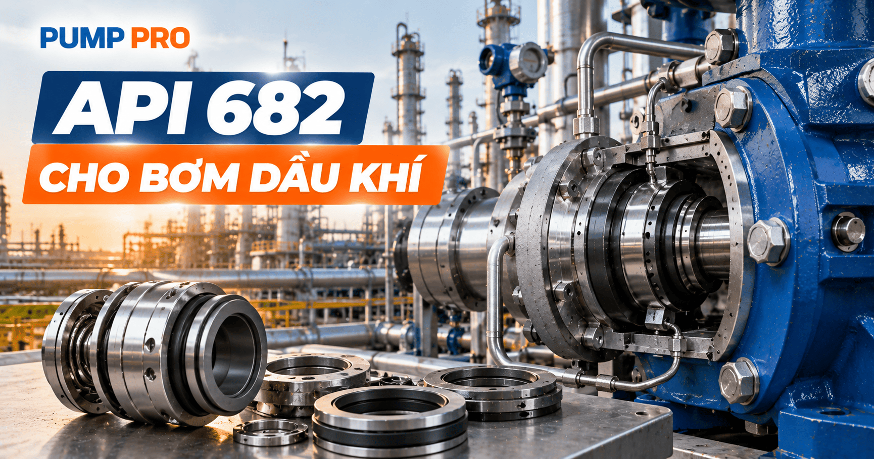 API 682 Cho Bơm Dầu Khí