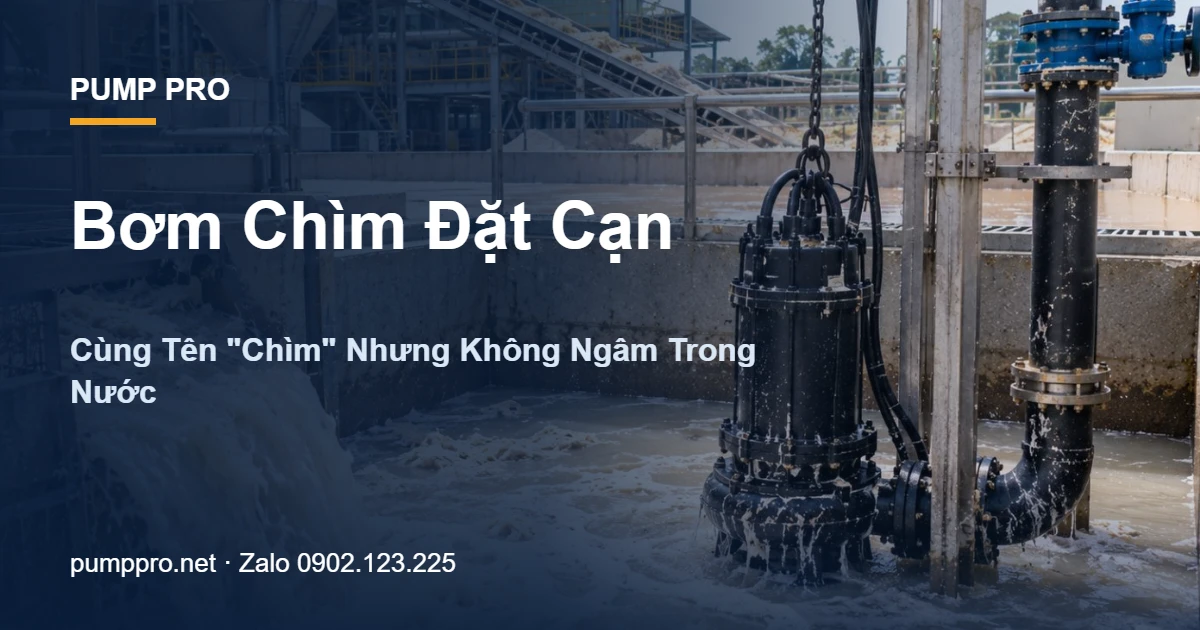 Bơm Chìm Đặt Cạn: Cùng Tên "Chìm" Nhưng Không Ngâm Trong Nước - Pump Pro