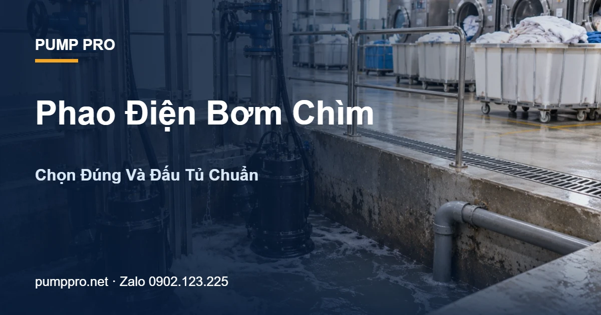 Phao Điện Bơm Chìm: Chọn Đúng Và Đấu Tủ Chuẩn - Pump Pro